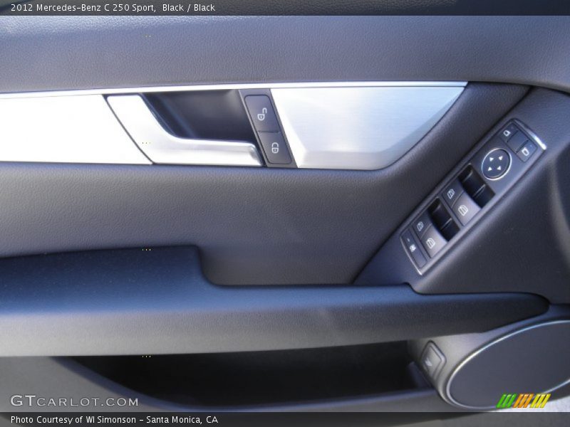 Black / Black 2012 Mercedes-Benz C 250 Sport