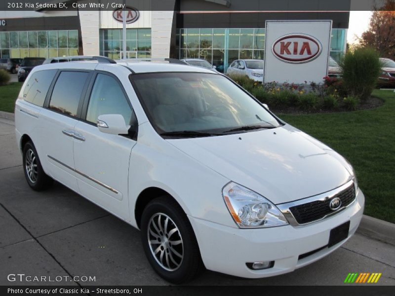  2012 Sedona EX Clear White