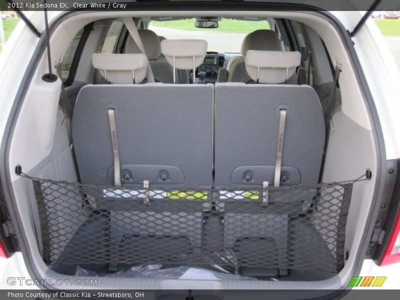  2012 Sedona EX Trunk