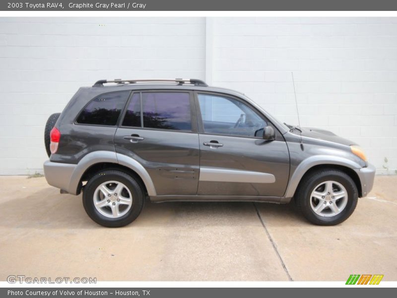 Graphite Gray Pearl / Gray 2003 Toyota RAV4