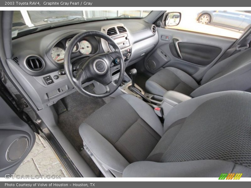 Graphite Gray Pearl / Gray 2003 Toyota RAV4