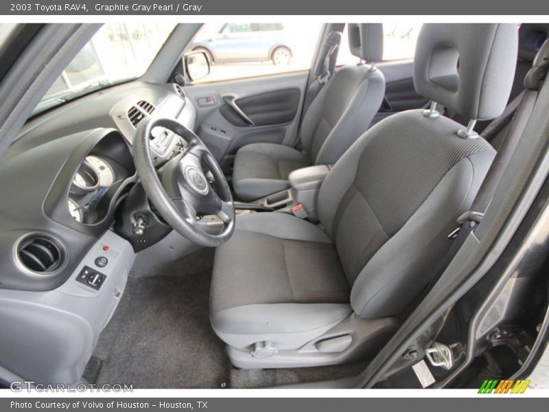 Graphite Gray Pearl / Gray 2003 Toyota RAV4