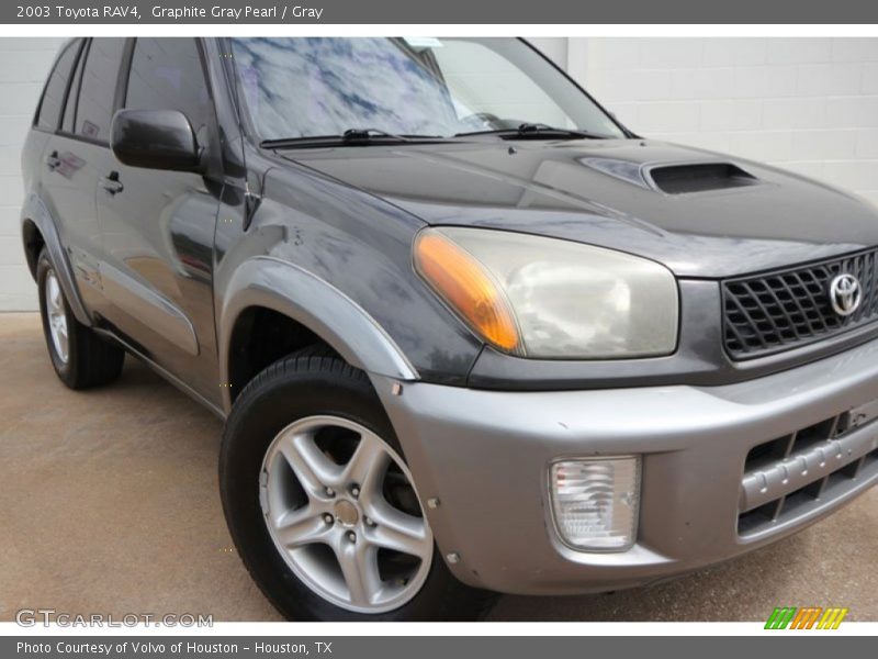 Graphite Gray Pearl / Gray 2003 Toyota RAV4