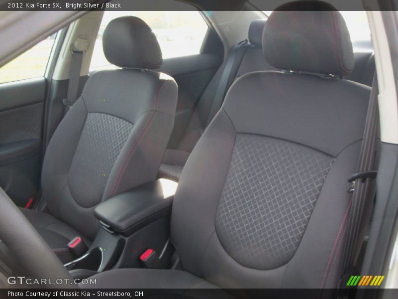  2012 Forte SX Black Interior