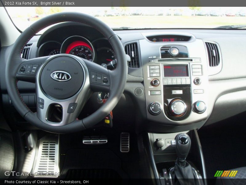 Dashboard of 2012 Forte SX
