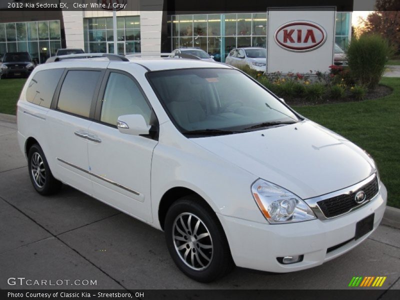  2012 Sedona EX Clear White