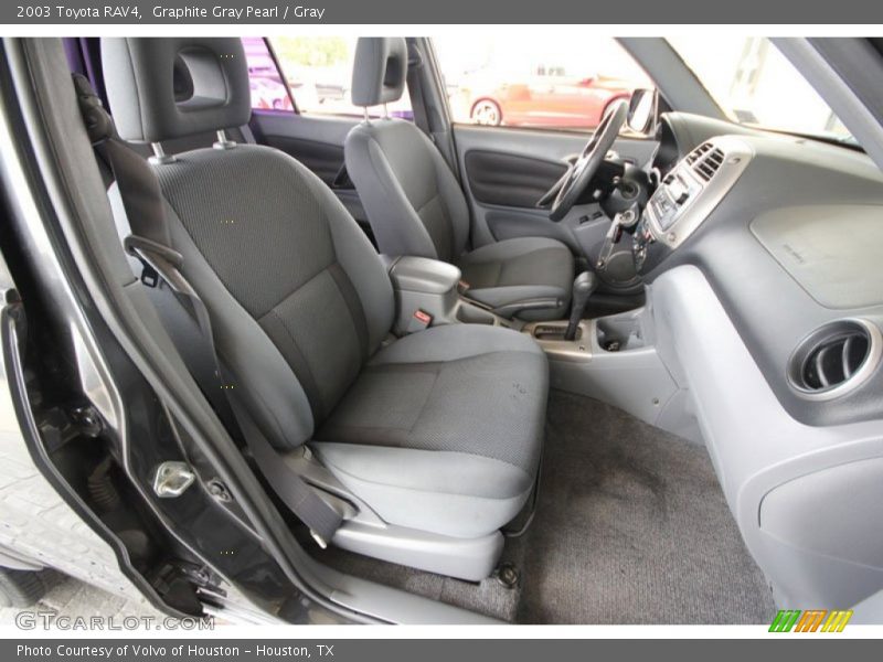 Graphite Gray Pearl / Gray 2003 Toyota RAV4