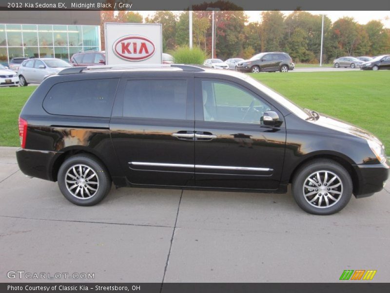  2012 Sedona EX Midnight Black