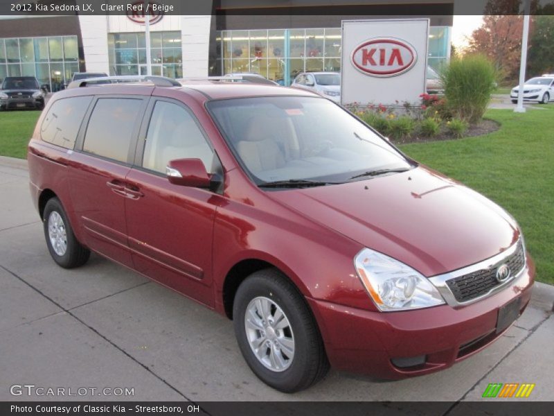  2012 Sedona LX Claret Red