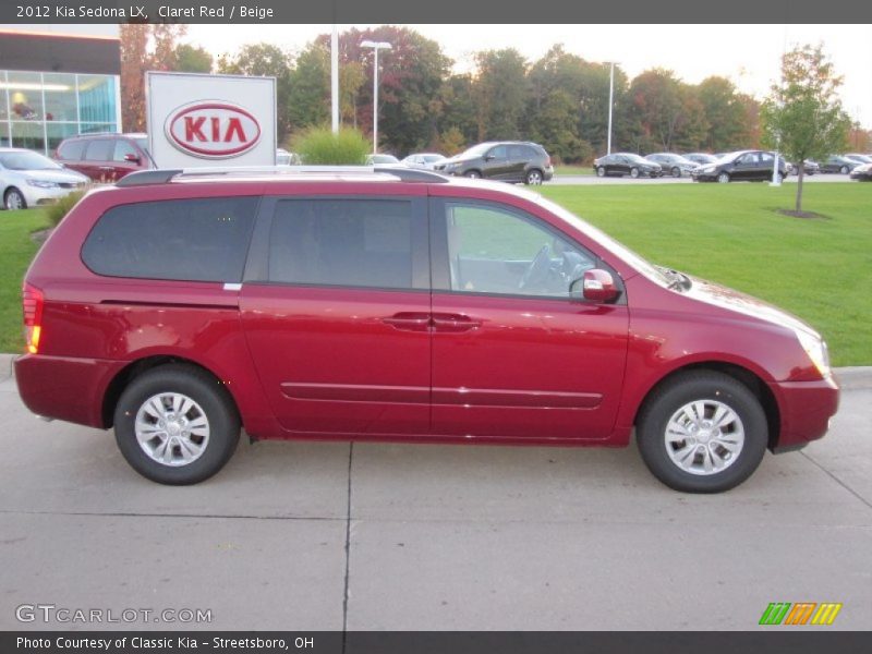  2012 Sedona LX Claret Red