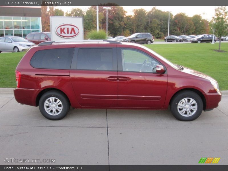  2012 Sedona LX Claret Red