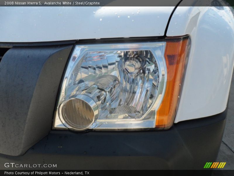 Avalanche White / Steel/Graphite 2008 Nissan Xterra S