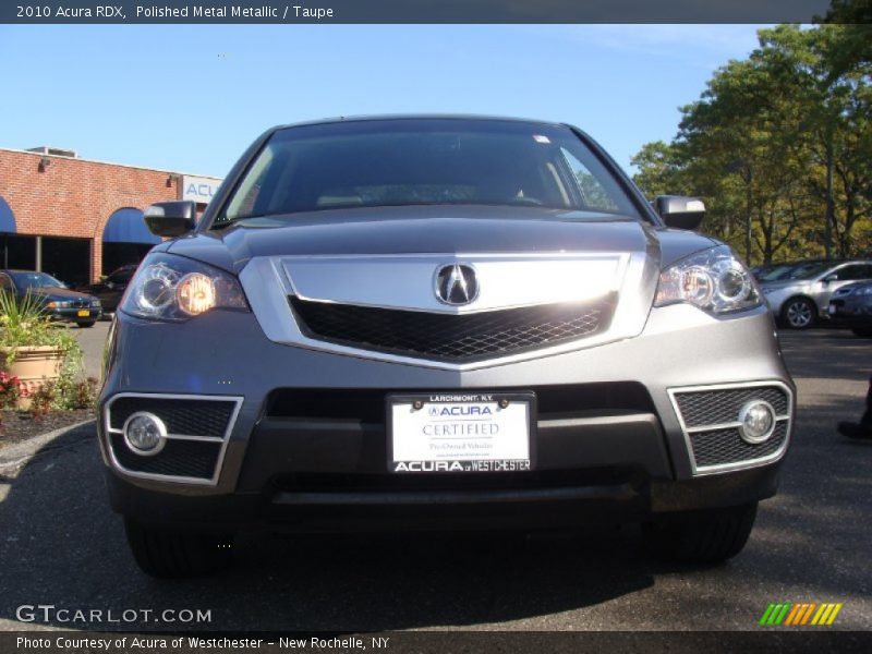 Polished Metal Metallic / Taupe 2010 Acura RDX