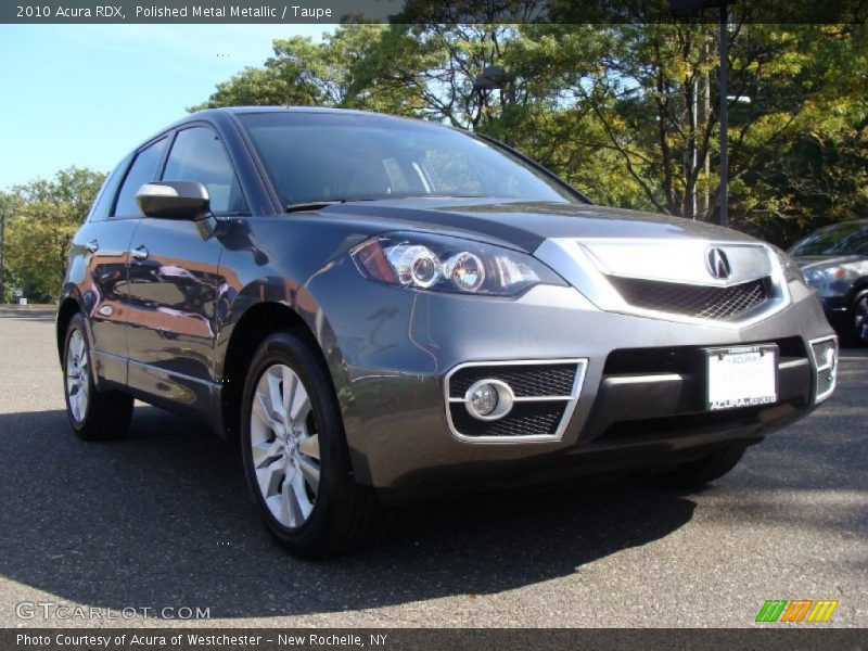 Polished Metal Metallic / Taupe 2010 Acura RDX