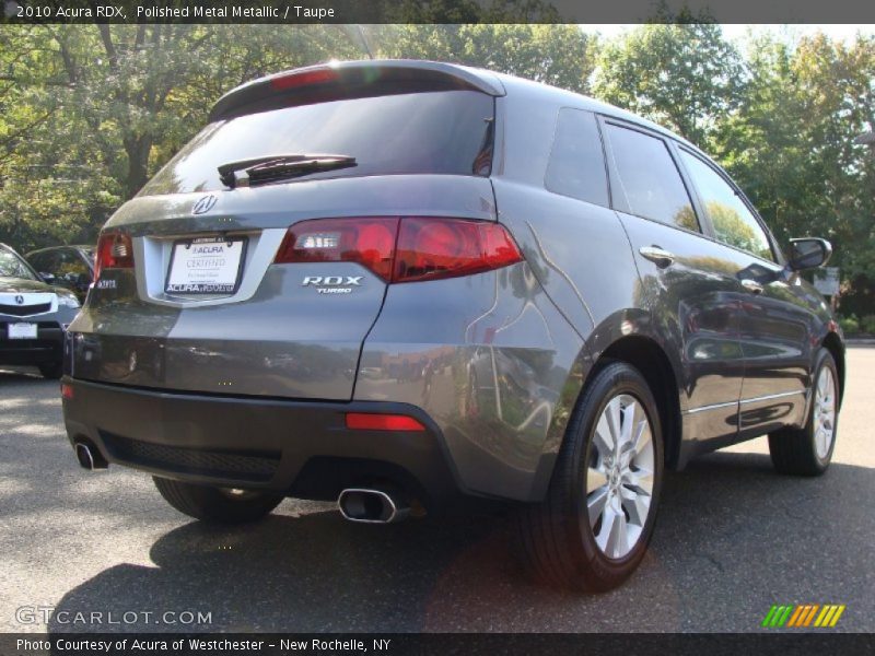 Polished Metal Metallic / Taupe 2010 Acura RDX