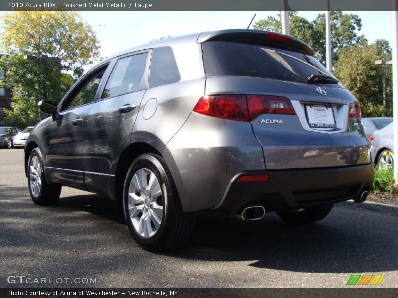 Polished Metal Metallic / Taupe 2010 Acura RDX