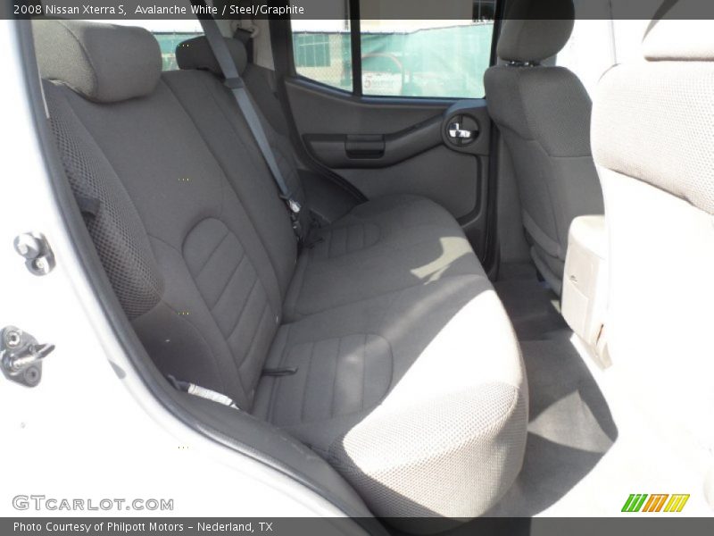 Avalanche White / Steel/Graphite 2008 Nissan Xterra S
