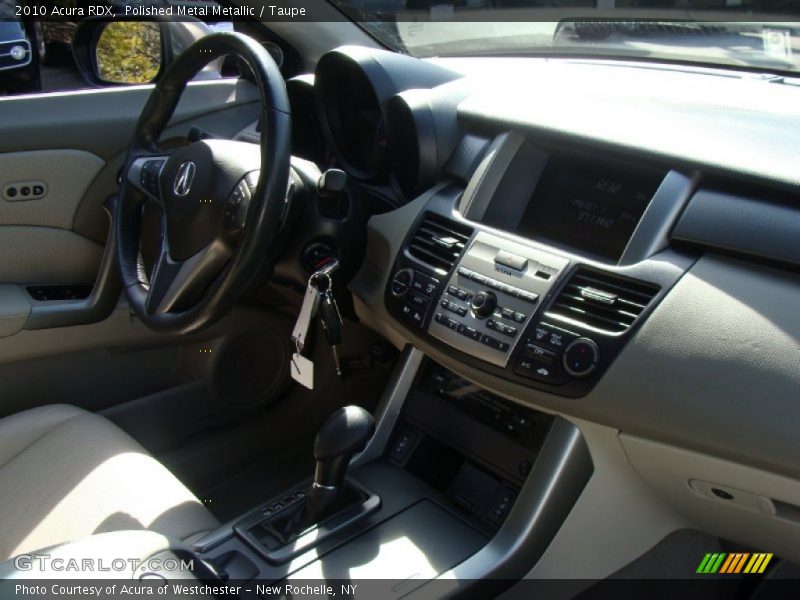 Polished Metal Metallic / Taupe 2010 Acura RDX