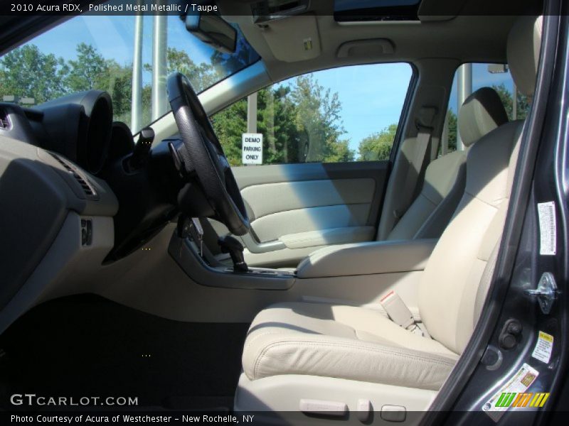Polished Metal Metallic / Taupe 2010 Acura RDX