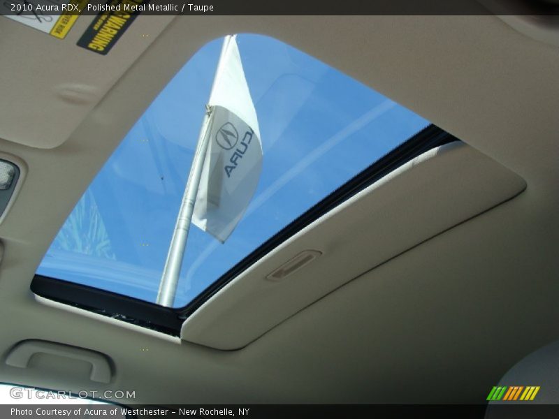 Polished Metal Metallic / Taupe 2010 Acura RDX