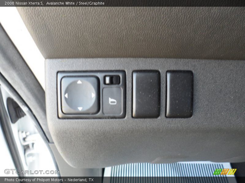 Avalanche White / Steel/Graphite 2008 Nissan Xterra S