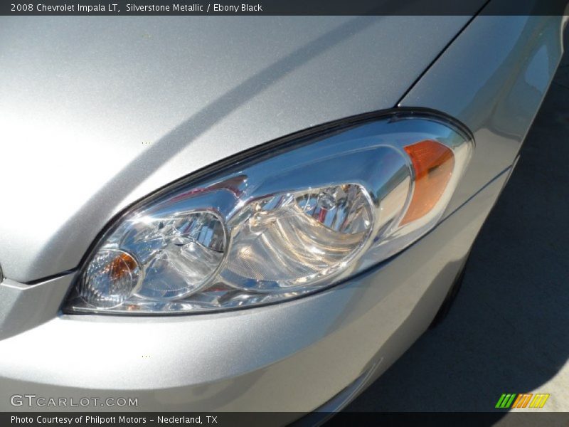 Silverstone Metallic / Ebony Black 2008 Chevrolet Impala LT