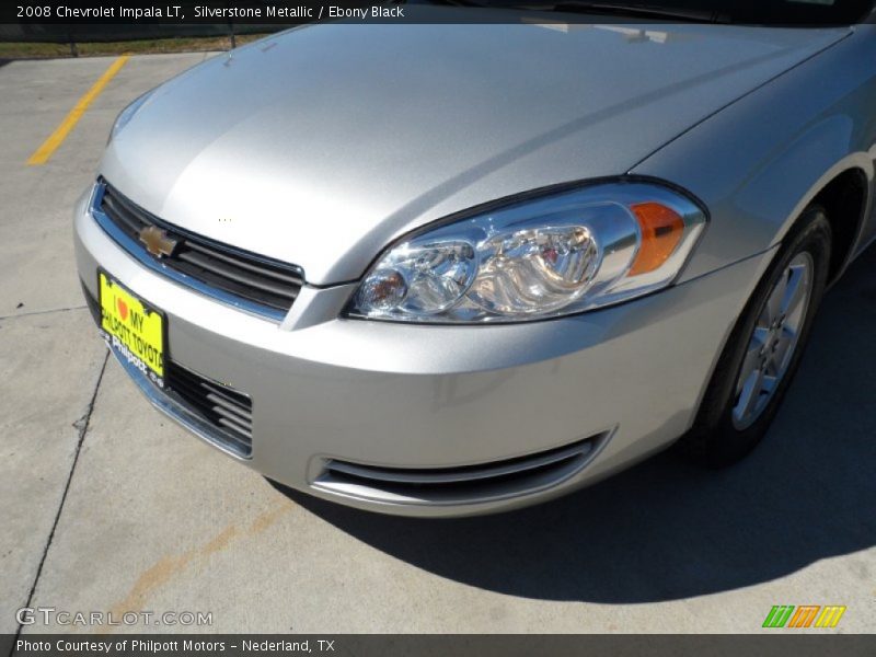 Silverstone Metallic / Ebony Black 2008 Chevrolet Impala LT