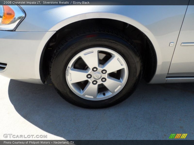 Silverstone Metallic / Ebony Black 2008 Chevrolet Impala LT