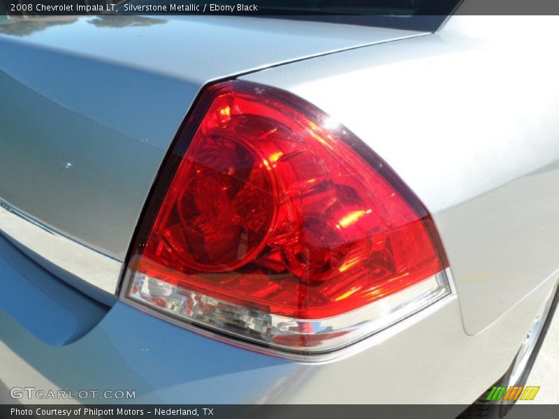 Silverstone Metallic / Ebony Black 2008 Chevrolet Impala LT