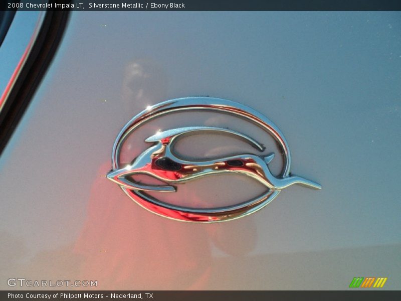 Silverstone Metallic / Ebony Black 2008 Chevrolet Impala LT