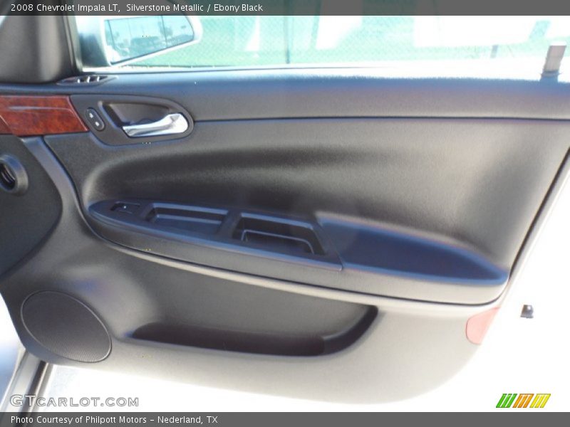 Silverstone Metallic / Ebony Black 2008 Chevrolet Impala LT
