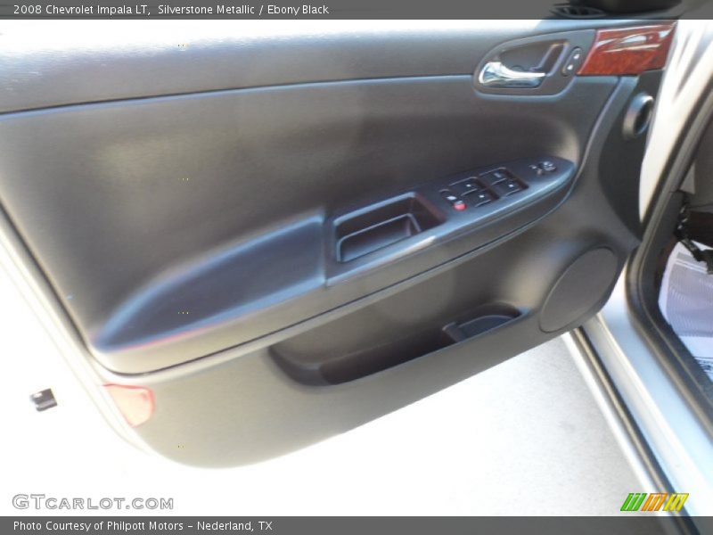 Silverstone Metallic / Ebony Black 2008 Chevrolet Impala LT