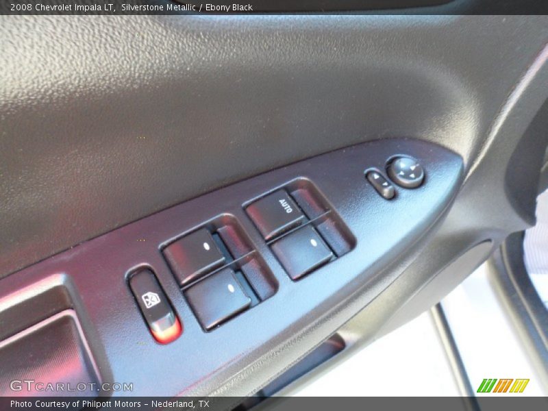 Silverstone Metallic / Ebony Black 2008 Chevrolet Impala LT