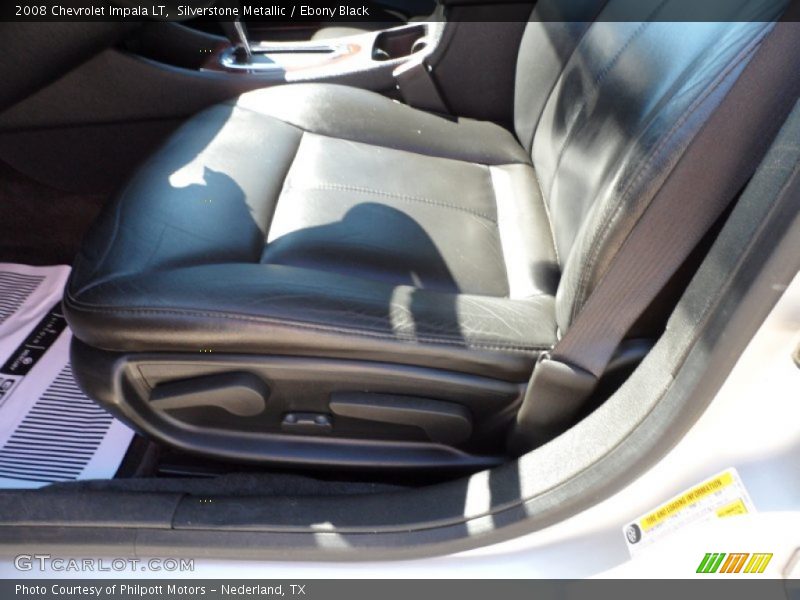 Silverstone Metallic / Ebony Black 2008 Chevrolet Impala LT