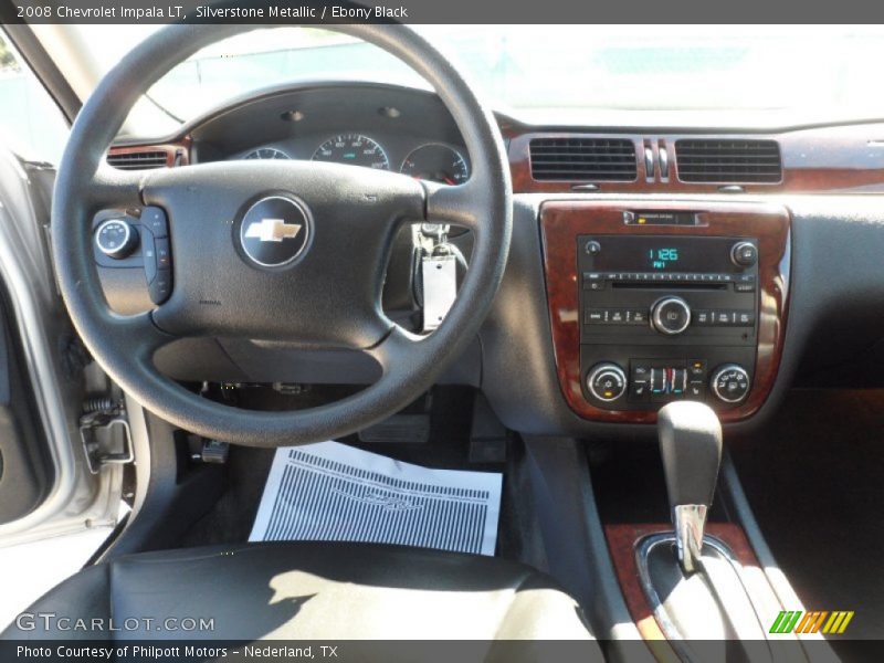Silverstone Metallic / Ebony Black 2008 Chevrolet Impala LT