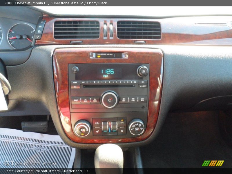 Silverstone Metallic / Ebony Black 2008 Chevrolet Impala LT