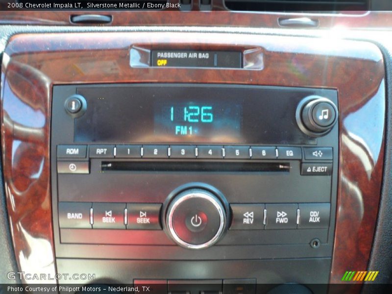 Silverstone Metallic / Ebony Black 2008 Chevrolet Impala LT