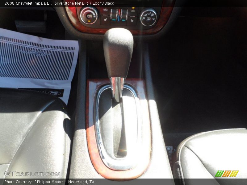 Silverstone Metallic / Ebony Black 2008 Chevrolet Impala LT