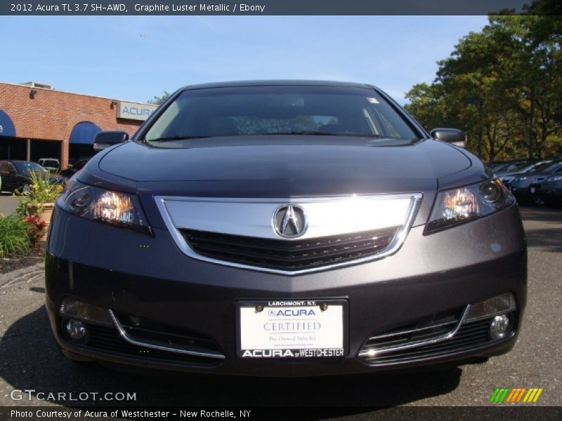 Graphite Luster Metallic / Ebony 2012 Acura TL 3.7 SH-AWD