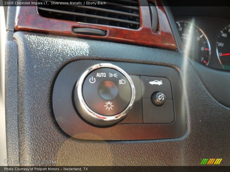Silverstone Metallic / Ebony Black 2008 Chevrolet Impala LT