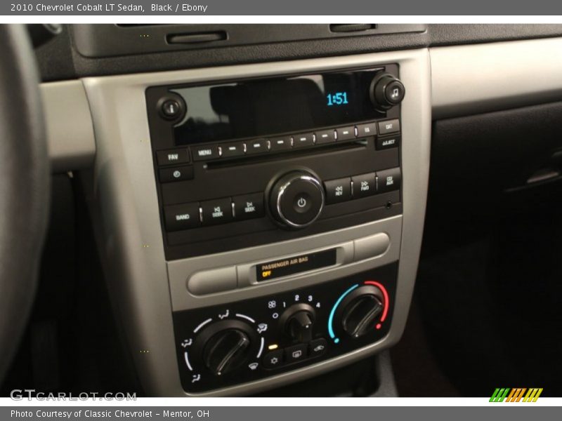 Black / Ebony 2010 Chevrolet Cobalt LT Sedan