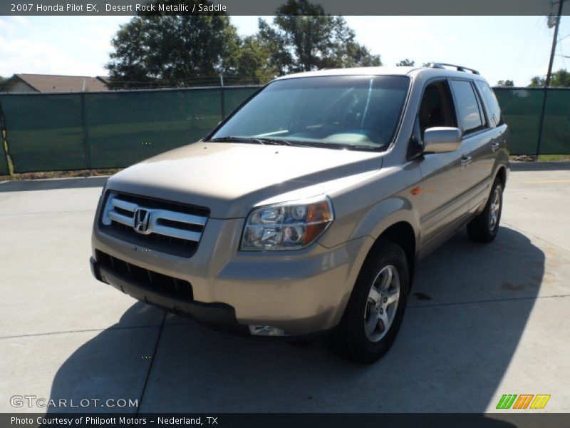 Desert Rock Metallic / Saddle 2007 Honda Pilot EX