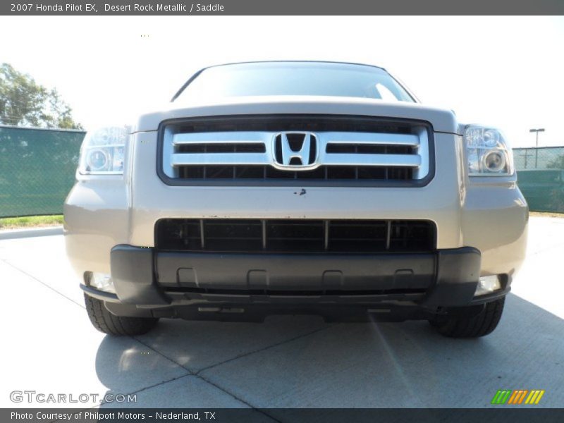 Desert Rock Metallic / Saddle 2007 Honda Pilot EX