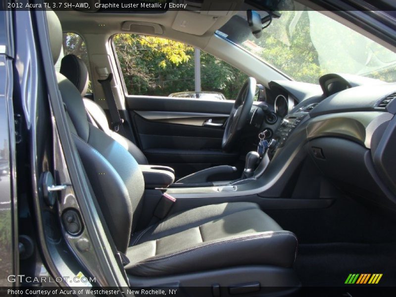 Graphite Luster Metallic / Ebony 2012 Acura TL 3.7 SH-AWD