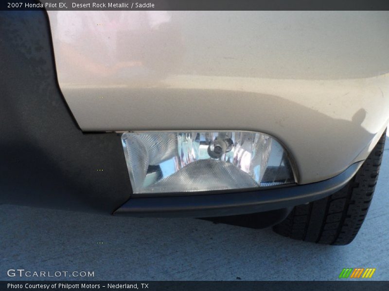 Desert Rock Metallic / Saddle 2007 Honda Pilot EX