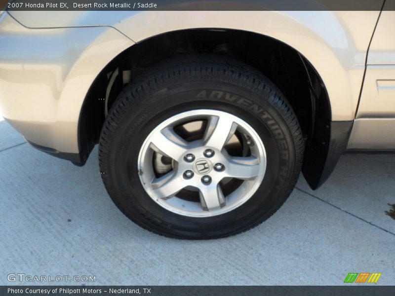 Desert Rock Metallic / Saddle 2007 Honda Pilot EX