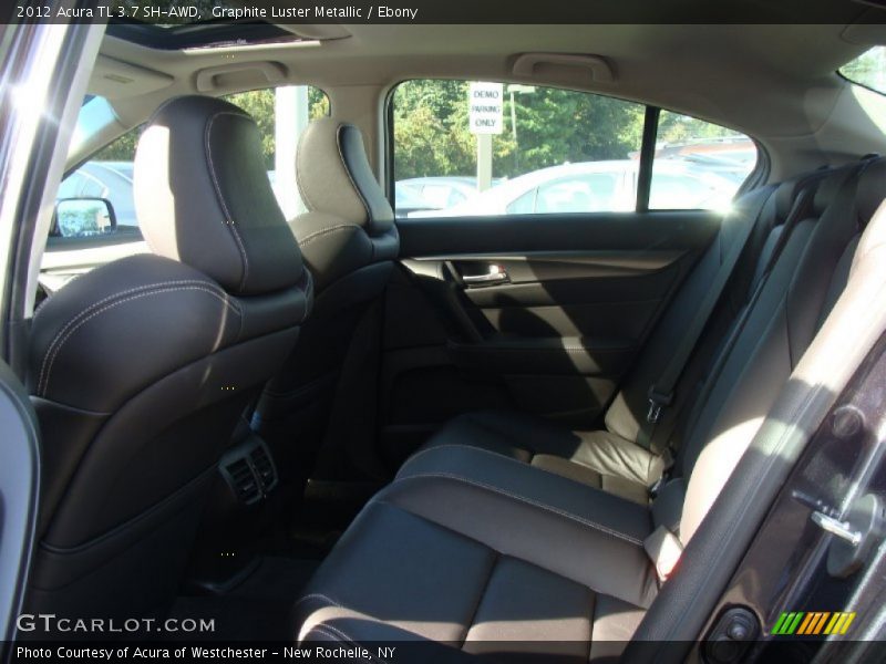 Graphite Luster Metallic / Ebony 2012 Acura TL 3.7 SH-AWD