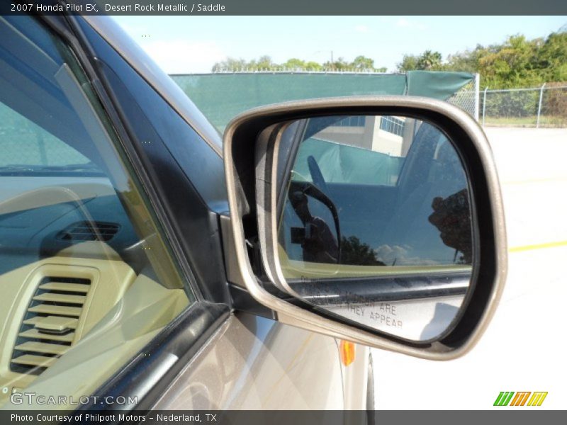 Desert Rock Metallic / Saddle 2007 Honda Pilot EX