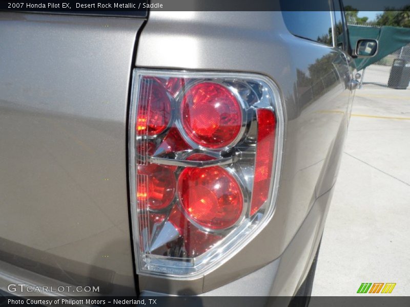 Desert Rock Metallic / Saddle 2007 Honda Pilot EX