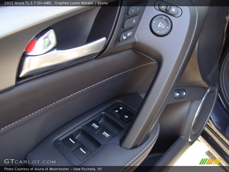 Graphite Luster Metallic / Ebony 2012 Acura TL 3.7 SH-AWD